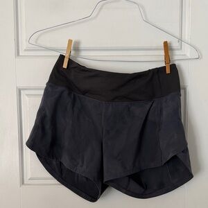 lululemon athletica Black Athletic speed up Shorts